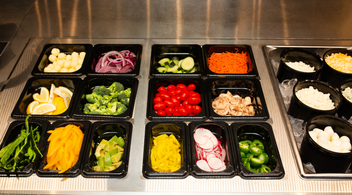 salad bar toppings